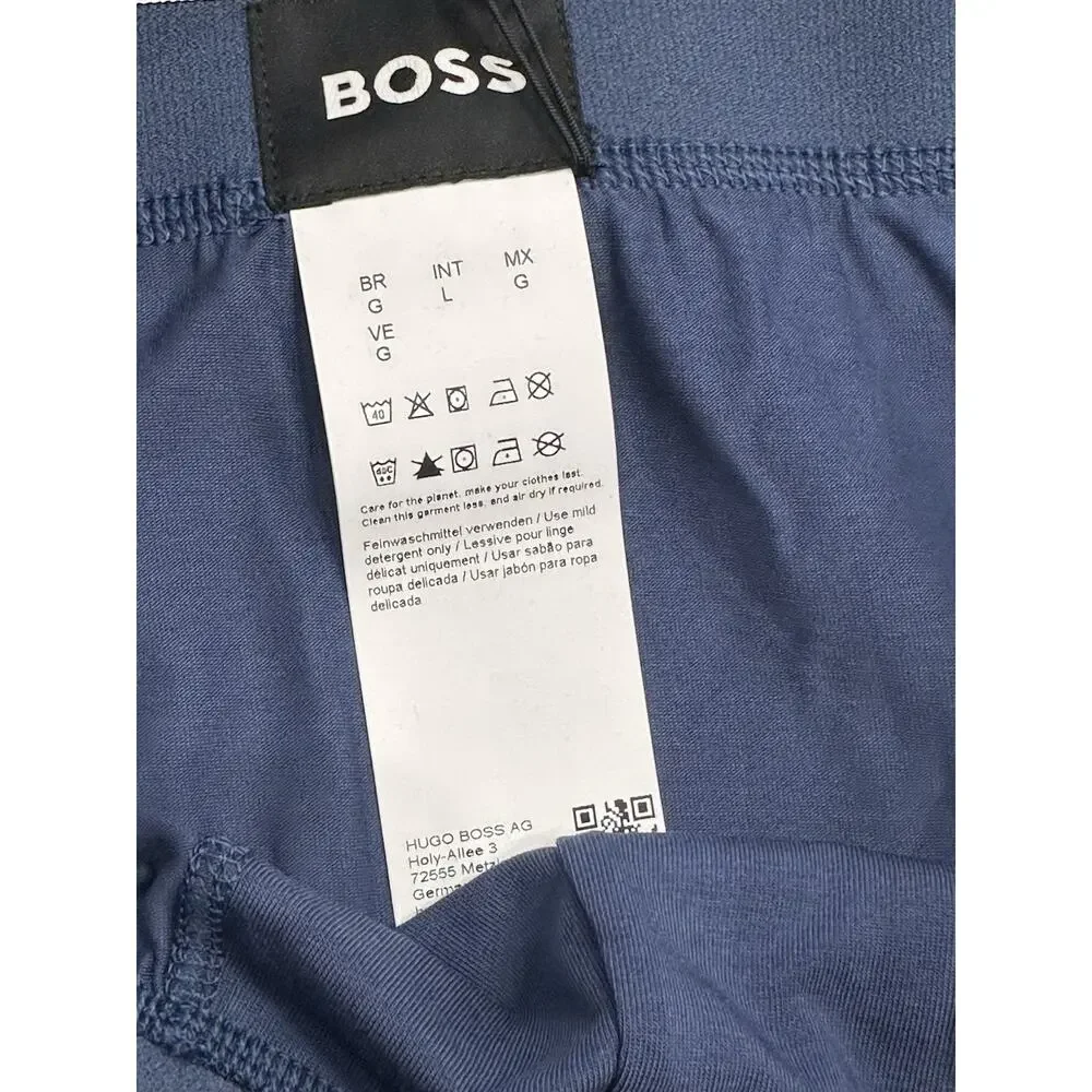 BOSS Hugo Boss Briefs Underwear Solid Blue Large NWT $28